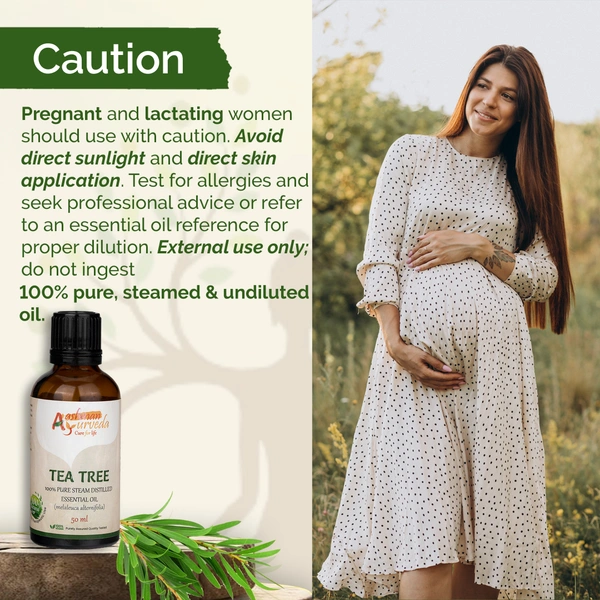 Aashman Ayurveda Tea Tree Pure Steam Distilled Essential Oil - 2