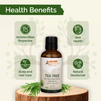 Aashman Ayurveda Tea Tree Pure Steam Distilled Essential Oil - 2