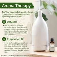 Aashman Ayurveda Tea Tree Pure Steam Distilled Essential Oil - 2