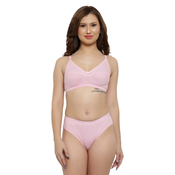 Women full coverage Bra panty set  4 color available 