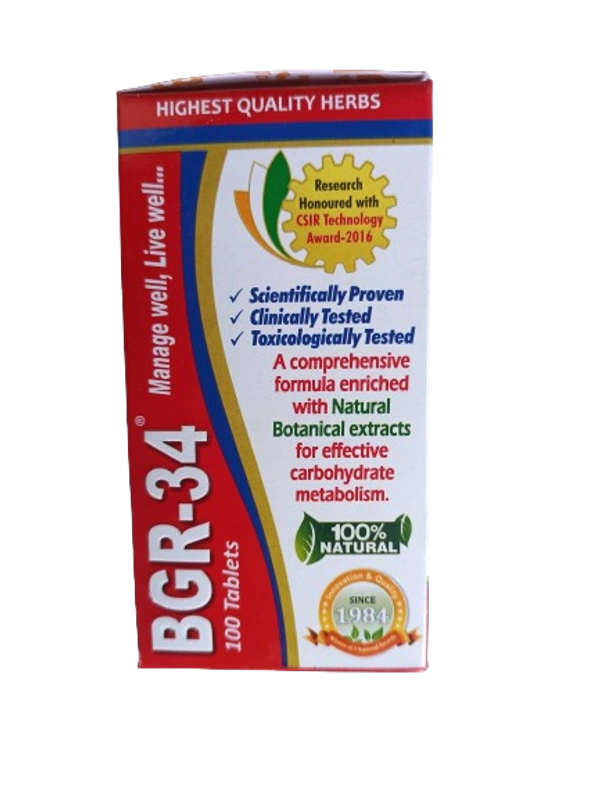 BGR - 34 Tablets