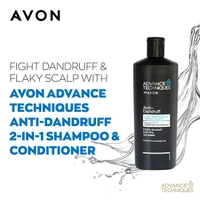 Avon Advance Techniques Anti-Dandruff 2-in-1 Shampoo & Conditioner - 700 ml, Shampoo