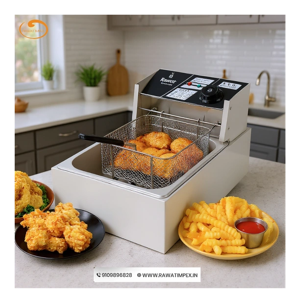 6-LTR Electric Deep (French) Fryer