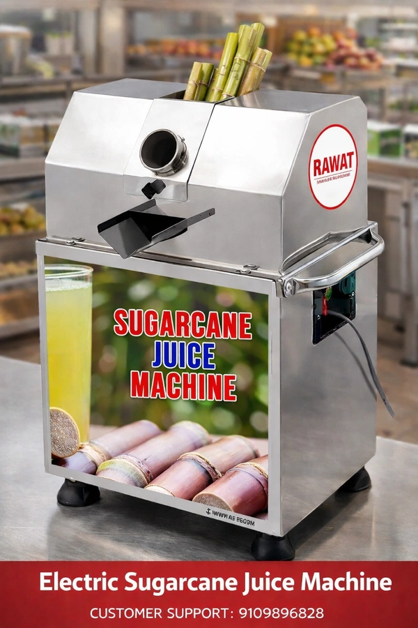 Rawat Mini Sugarcane Juicer Machine Compaq