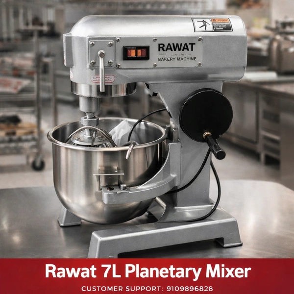 Planetary Mixer – Compact Commercial Stand Mixer for Dough & Egg Mixing