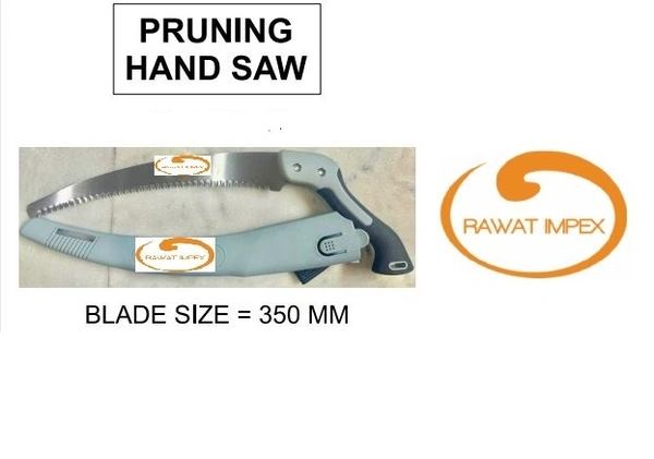 Pruning saw/Hand saw for farming with rubber grip with cover