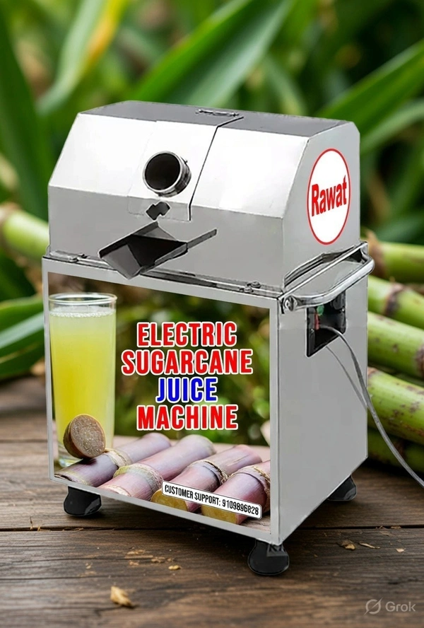 Rawat Mini Sugarcane Juicer Machine Compaq