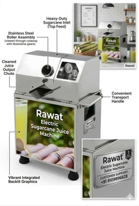 Rawat Mini Sugarcane Juicer Machine Compaq