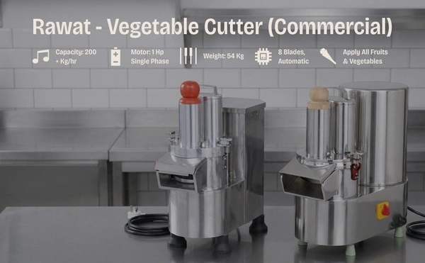 Premium Quality Stainless Steel Vegetable Cutter Machine RT-1 HP