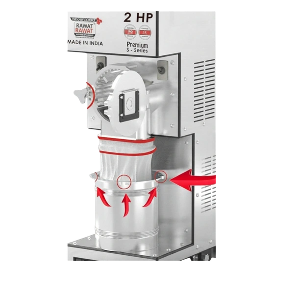 Rawat Heavy Duty Chakki Aata Mill With Spice And grains Grinding 2 HP