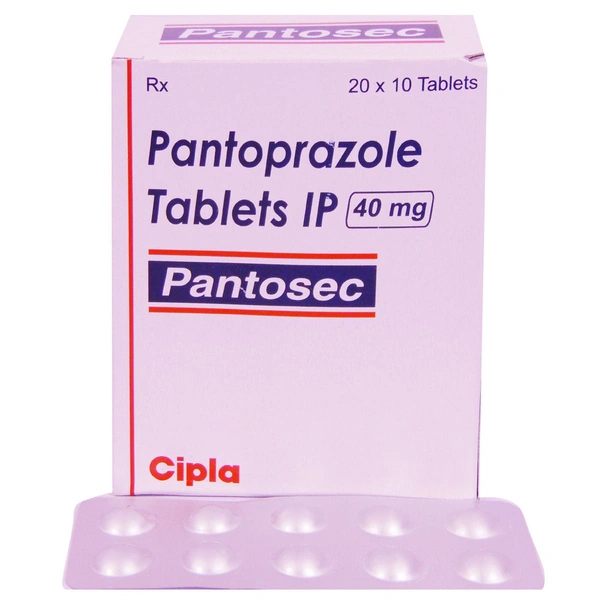 Pantosec Pantoprazole Tablets IP 40mg