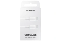 Samsung Original Type C to C Cable - 3.28 Feet (1 Meter) Compatible with Smartphone, White - White