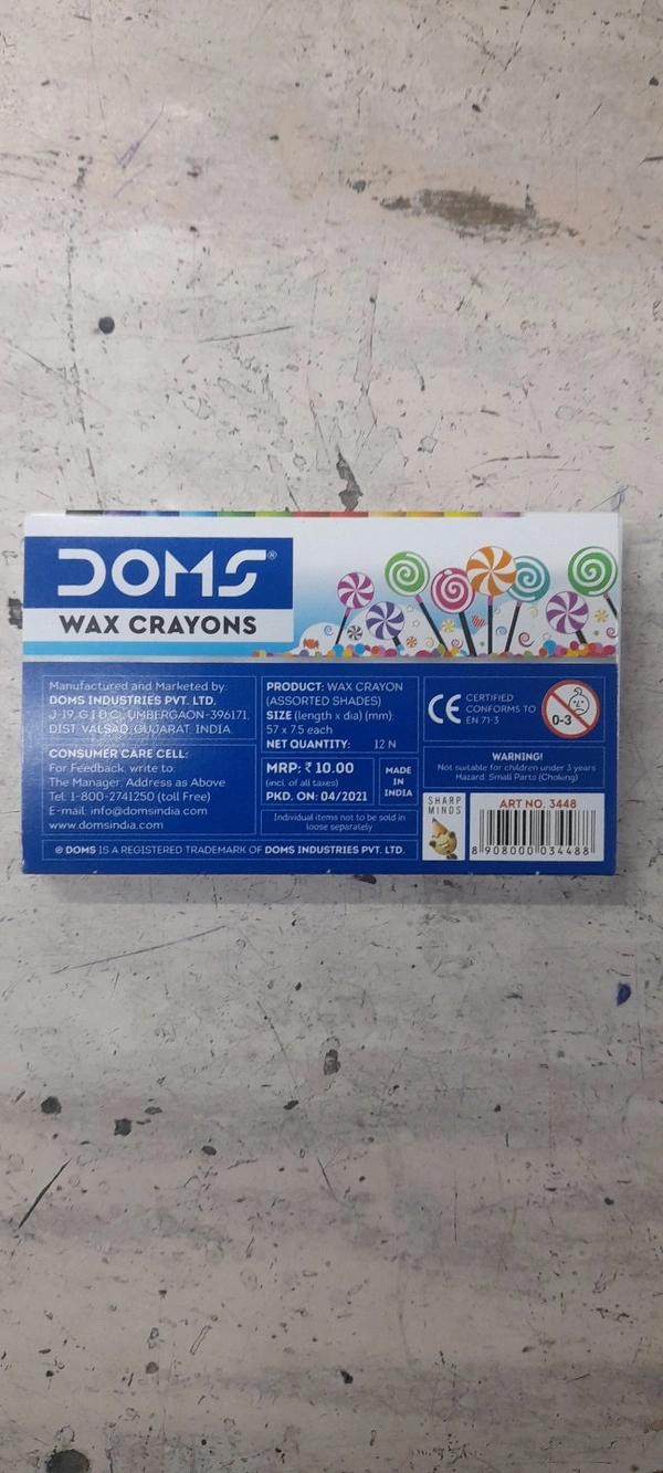 Doms Wax Crayons