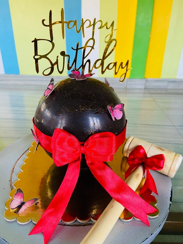 Chocolate Pinata With Chocolate Cake