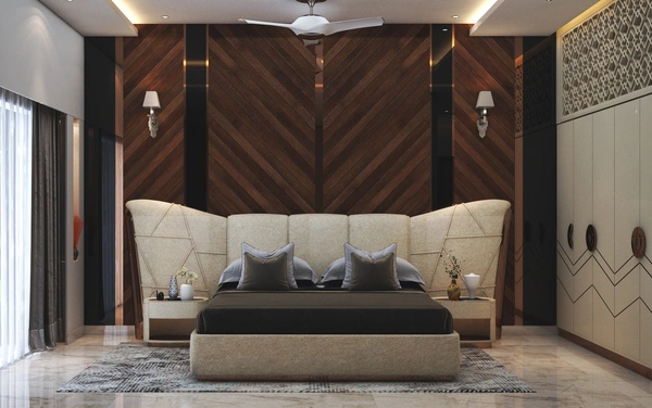 Ultra Luxury Bedroom Wall Panel – Premium Designer Wall Cladding by Shabad Interiors - Wall Panel