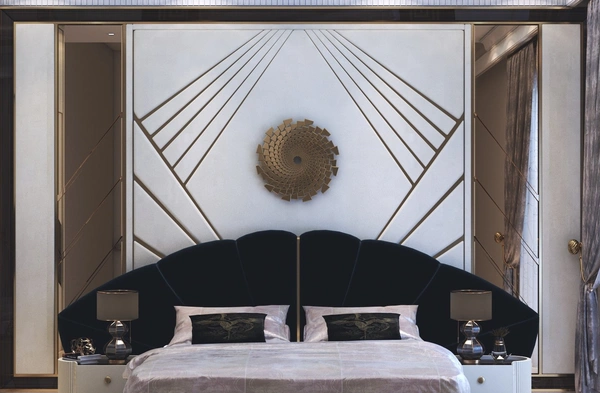 Blue Blonde Premium Wall Panel – Luxury Decorative Wall Cladding by Shabad Interiors - Premium Wall Panel