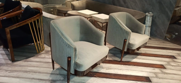 Natalie Chair – Modern Accent Chair with Plush Upholstery