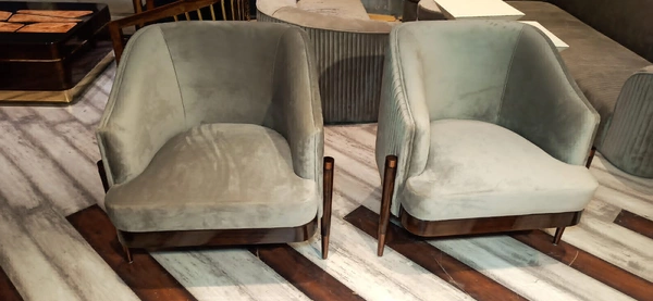 Natalie Chair – Modern Accent Chair with Plush Upholstery