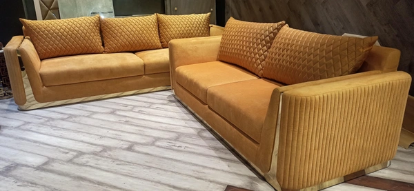 Alaskan Malamute Sofa Set – Luxury Modular Sofa Package for Modern Living Rooms