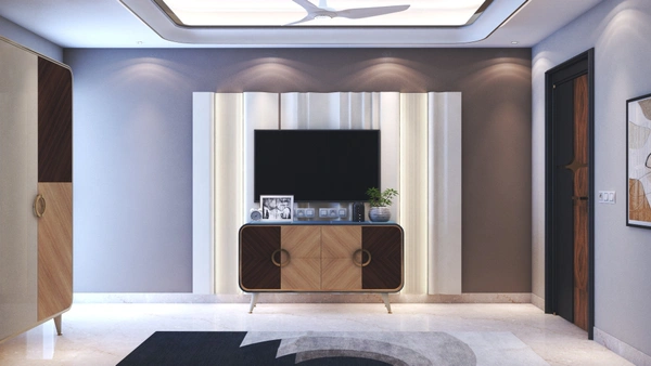 Minimalist Classy – Sleek Modern Sofa with Elegant Design - Wall panel