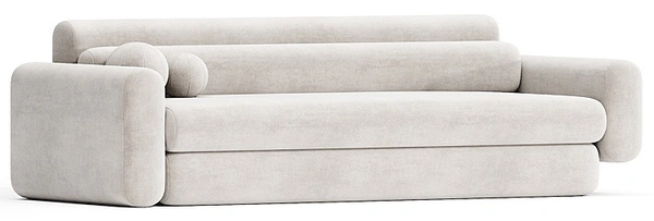 Samoyed 2-Seater Sofa – Cozy & Stylish Living Room Seating - 3 Seater