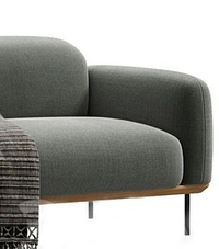 Minimalistic Sofa – Sleek 3-Seater with Contemporary Design and Everyday Comfort
