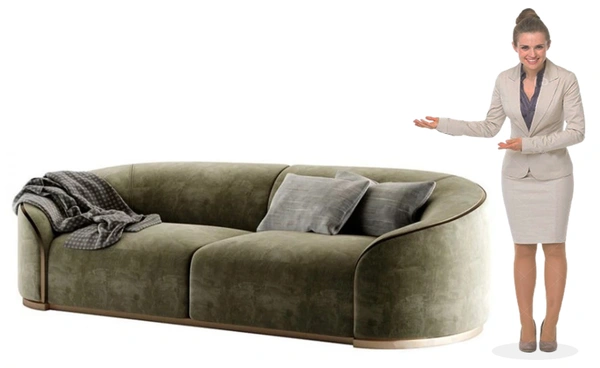 Irish Setter Sofa – Premium 3-Seater with Modern Craftsmanship and Supreme Comfort - 3 Seater