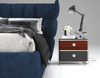 Charlotte Bed – Premium Upholstered Bed with Elegant Headboard Design - Bed