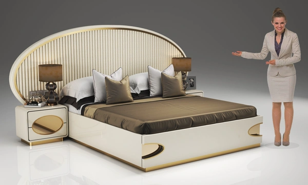 Bianca Caroline Sofa – Luxury Designer Sofa for Modern Living Rooms - Bed