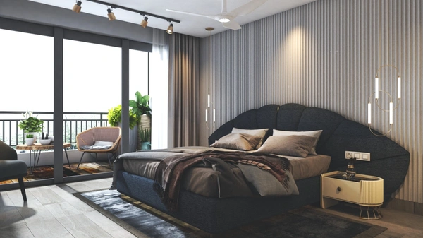 “Blue Blonde – Premium PVC Louvers for Modern Interiors” - PVC Louvers