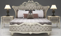 Carolina Bed – Elegant Upholstered King Bed with Premium Comfort and Modern Design - Bed