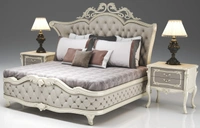 Carolina Bed – Elegant Upholstered King Bed with Premium Comfort and Modern Design - Bed