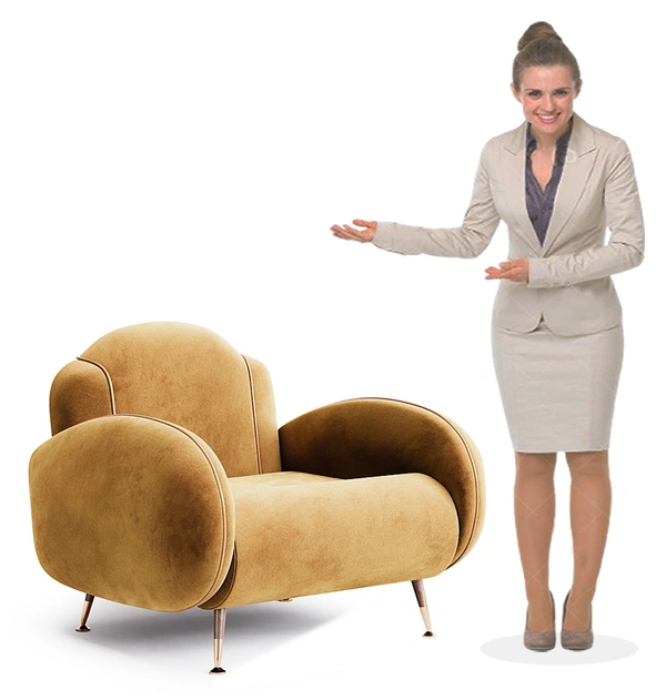 Miller armchair– Modern Sophistication with Lasting Comfort
