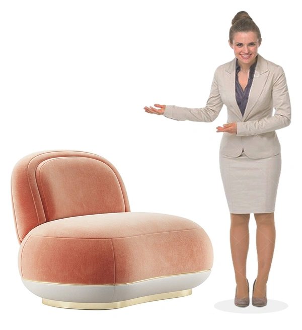 Oshun Armchair– Sculpted Elegance with Luxurious Comfort