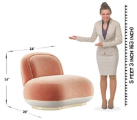 Oshun Armchair– Sculpted Elegance with Luxurious Comfort