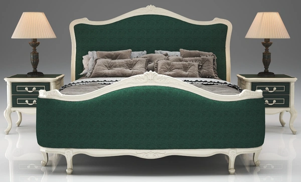 Premium Neo Classic Bedroom – Luxury Bedroom Set with Timeless Neo-Classical Design - Bed