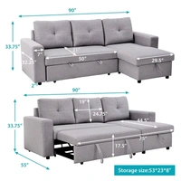 ISHA SOFA CENTRE SOFA CUM BED