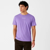 Aramas Originals Men’s Premium Cotton Regular Fit T-Shirt – Lavender with “Swag Lifestyle” Graphic Print - S, Lavender, 220g, 1