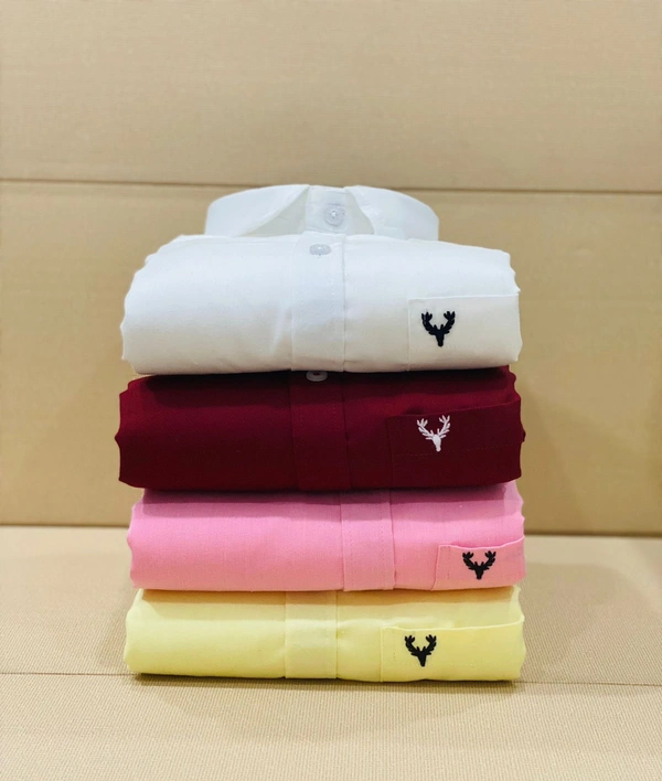 Combo of 4pc (Plain Shirt)  - XL 42