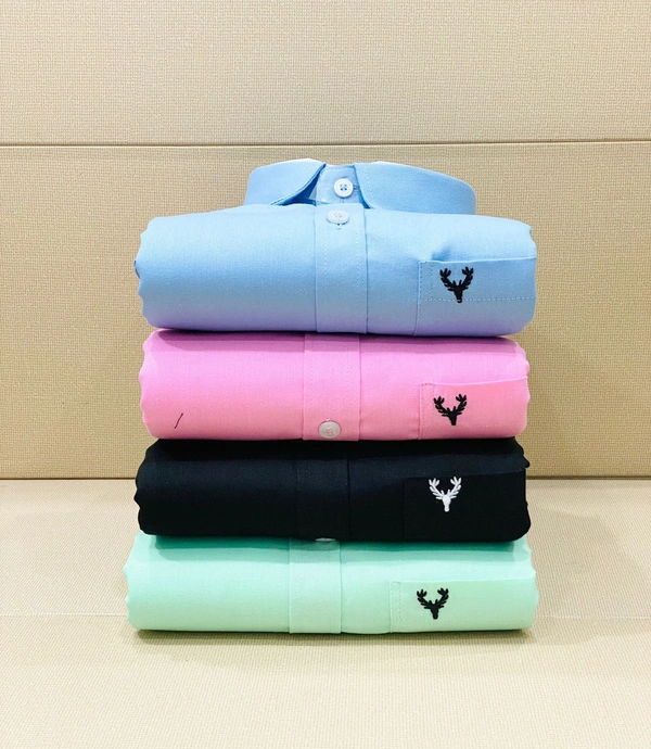 Combo of 4pc (Plain Shirt)  - L 40