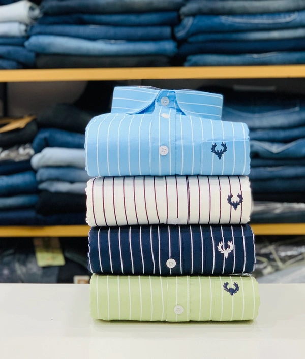 Allen Solly Lining Shirt (Combo Of 4 Shirt) - M 38