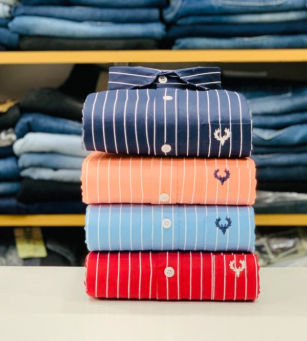 Lining Shirt (Combo Of 4 Shirt) - L 40