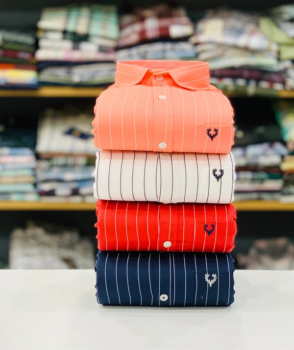 Allen Solly Lining Shirt (Combo Of 4pcs) - M 38