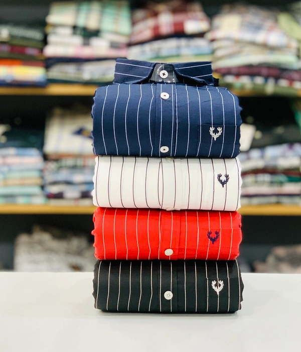 Allen Solly Lining Shirt (Combo Of 4pcs) - XxL 44