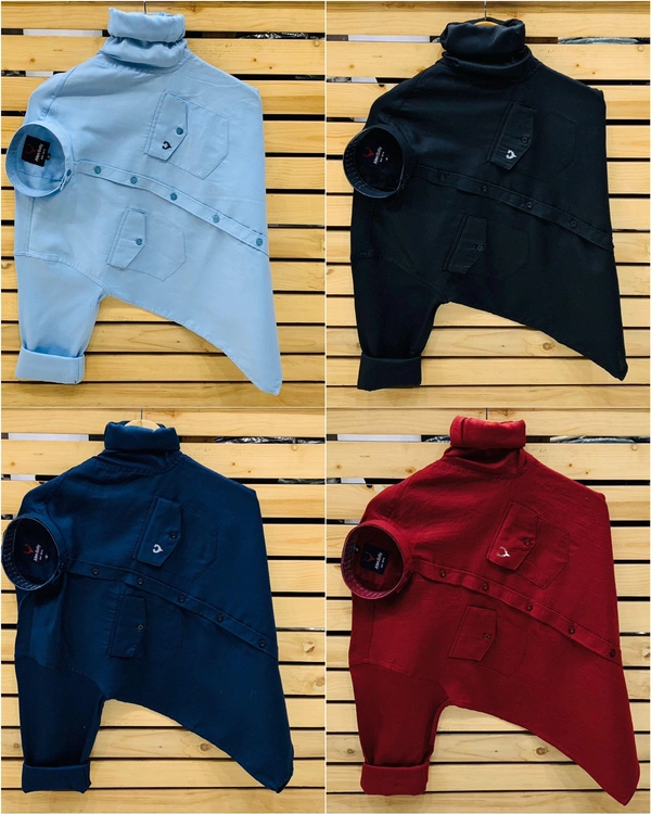 Allen Solly Ban Callor (Combo Of 4 Shirt) - L 40