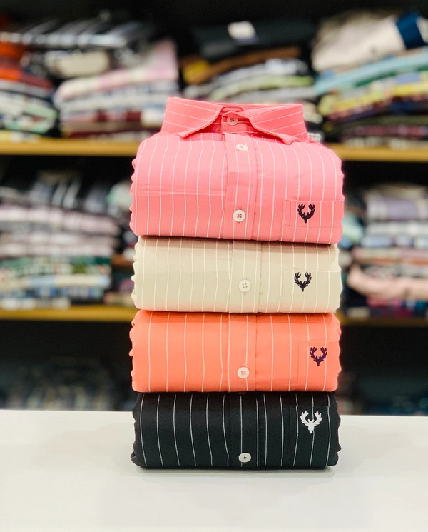 Allen Solly Lining Shirt (Combo Of 4pcs) - M 38