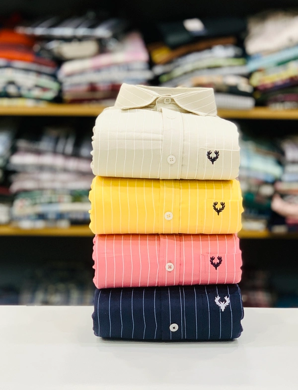 Allen Solly Lining Shirt (Combo Of 4pcs) - XL 42