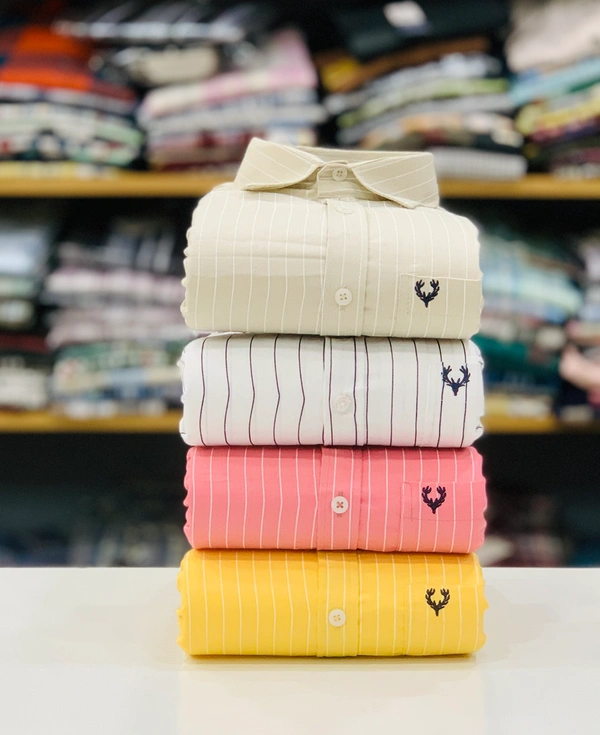 Allen Solly Lining Shirt (Combo Of 4pcs) - XxL 44