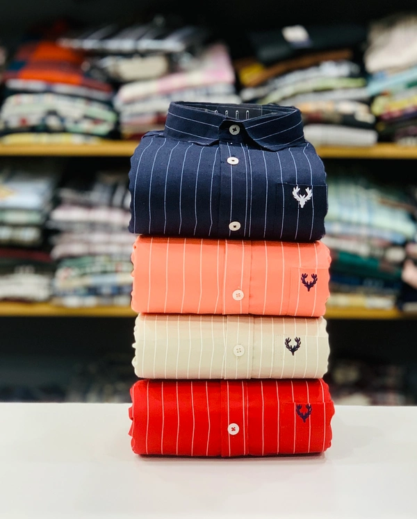 Allen Solly Lining Shirt (Combo Of 4pcs) - XxL 44