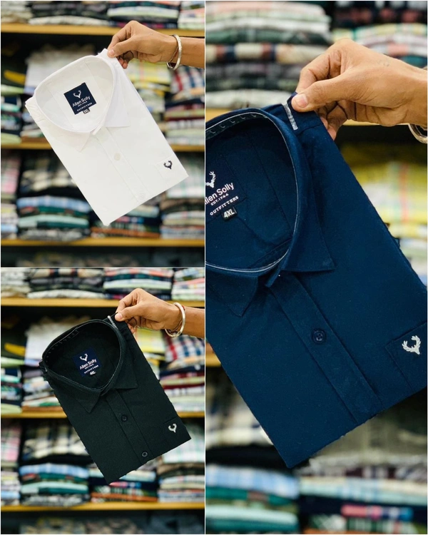 Allen Solly Big Sizes Shirt (Combo of 3pcs) - 5xL